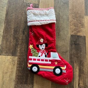 Pottery Barn Kids Christmas Puppy Stocking